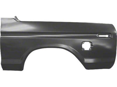 Quarter Panel - Left - Has Single Rectangular Fuel Filler Opening - 74 Long X 34 High