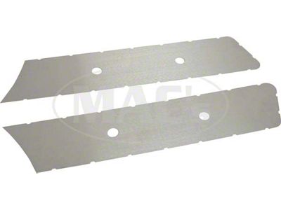 Quarter Trim Panel Armrest Trim - Aluminum - Ford Galaxie 2Door