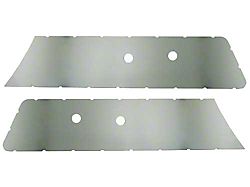 Quarter Trim Panel Armrest Trim - Aluminum - 2Door Fastback Body Style 63B & 63C (1963 Galaxie)