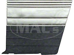 Quarter Trim Panels - Black L-110 (1963 Falcon)