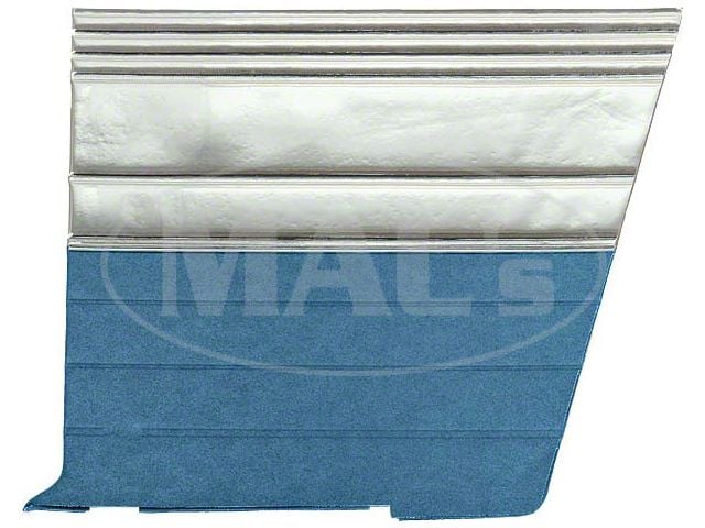 Quarter Trim Panels - Falcon Futura 2-Door Hardtop - MediumBlue L-1761