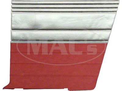 Quarter Trim Panels - Falcon Futura 2-Door Hardtop - Red L-1377