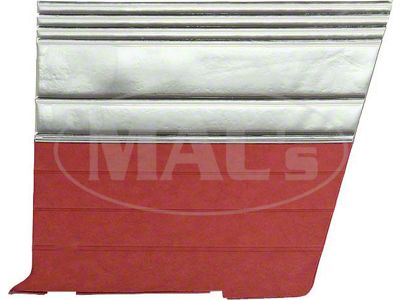 Quarter Trim Panels - Falcon Futura 2-Door Hardtop - Red L-1377