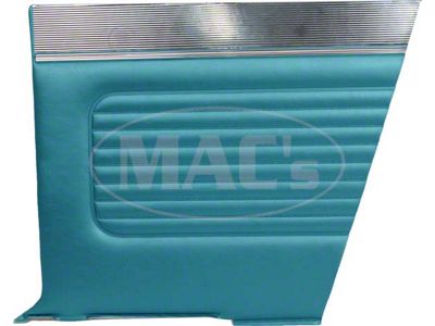 Quarter Trim Panels - Falcon Futura 2-Door Hardtop - Turquoise L-1934