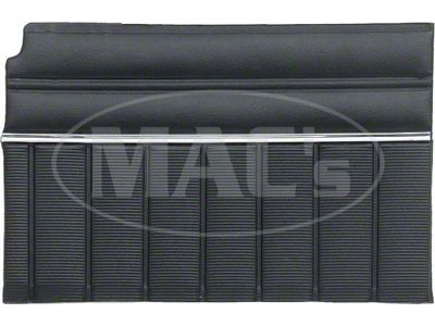 Quarter Trim Panels - Falcon Futura Convertible - Black L-958