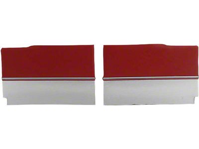 Quarter Trim Panels - Falcon Futura Convertible - Red L-1377