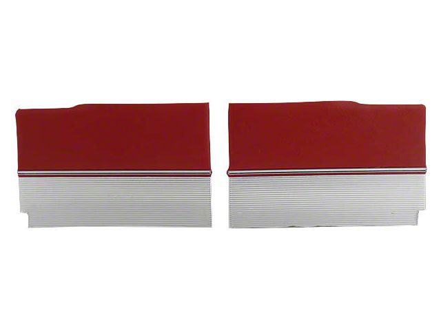 Quarter Trim Panels - Falcon Futura Convertible - Red L-1377