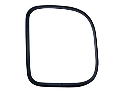 Quarter Window Garnish Molding, Black EDP Coated, Right, 5-Window, 1932