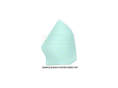 Quarter Window Glass, Convertible, Fairlane, Right Side, 1966-67