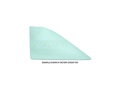 Quarter Window Glass, Hardtop, Left Or Right Side (63-65 Comet; 63-65 Falcon)