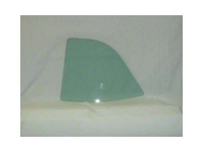 Quarter Window Glass, Left Or Right Side, 2 Door Hardtop, Galaxie, Fairlane, Full Size Mercury, 1961 (Fits 65A Body Code)