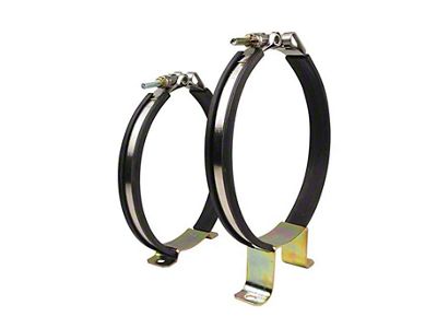 Quick-Clamp Stainless Steel Bottle Bracket Set