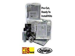 Quiet Ride Insulation, Floor Kit, Coupe CORV 5357-CFK Corvette 1953-1957