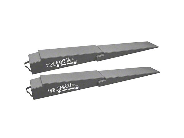 Tow Rig Ramp Ecklers 2-Piece Multi-Usage Tow Ramps; 74-Inch