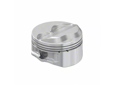 RaceTec Pistons Brodix-13 13-Degree Dome Piston; Set of 8 (67-92 Small Block V8 Camaro)