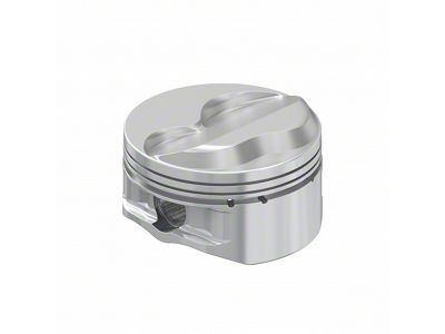 RaceTec Pistons BRodix 11X ASCS Dome Piston; Set of 8 (55-96 Small Block V8 Corvette C1, C2, C3 & C4)
