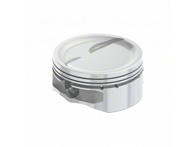 RaceTec Pistons Ultra Pro Billet / Dart Cast 9-Degree Flat Top Piston; Set of 8 (55-96 Small Block V8 Corvette C1, C2, C3 & C4)