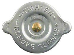 Radiator Cap - 13 Lb. - Zinc Plated - Autolite Logo