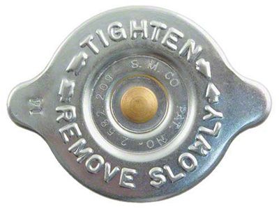 OPR Radiator Cap/ Zinc/ Has S.m.co. Marking (60-66 Comet; 60-66 Falcon; 64-65 Falcon Sedan Delivery)