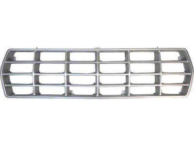 Radiator Grille Insert - Plastic - Bright Argent