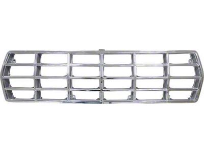 OPR Radiator Grille Insert - Plastic - Chrome With Light ArgentInner