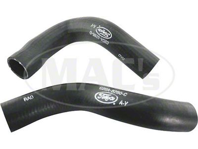 Radiator Hose Set With Script - 260, 289 & 289 HiPo V8