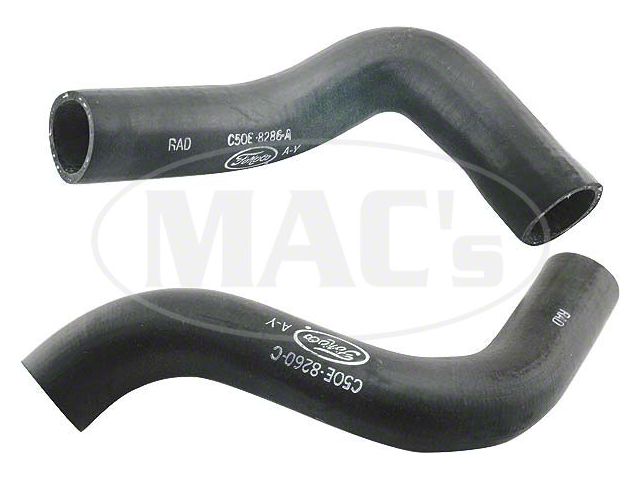 Radiator Hose Set With Script - 260, 289 & 289 HiPo V8