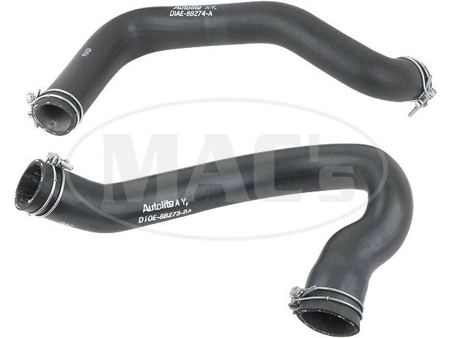 Radiator Hose Set With Script - 302 & 351W V8