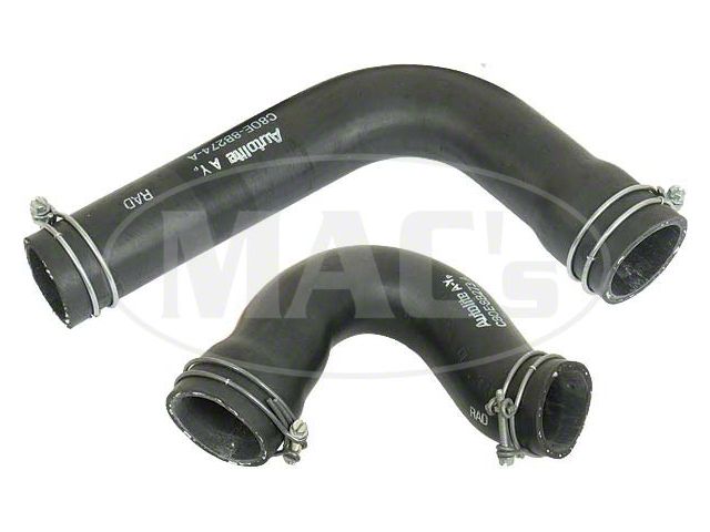 Radiator Hose Set With Script - 390 & 428 Cobra Jet V8