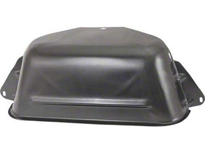 Radiator Shroud - Upper - Stamped Steel - Painted Black Enamel - Ford V8 Passenger