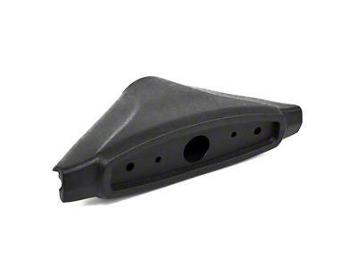 2-Spoke Steering Wheel Horn Pad; Black (1968 Ranchero)