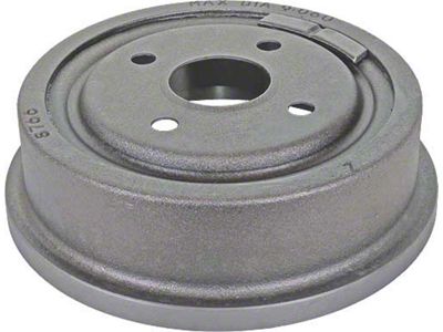 Ranchero Brake Drum, Front, 9 X 2-1/4-Brakes, 4-Lug Wheels,1966 (4-Lug Wheels Only)