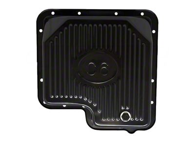 C6 Transmission Pan; Black (66-79 Ranchero)