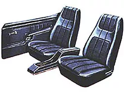 Ranchero, Gran Torino, Front Bucket Seat Covers, 1972