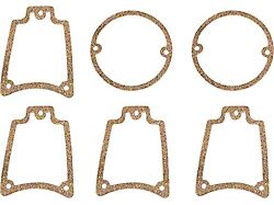 Ranchero Tail Light Lens To Housing Gasket, 6 Pieces, 1966-1967 With Reflectors (Reflectors)