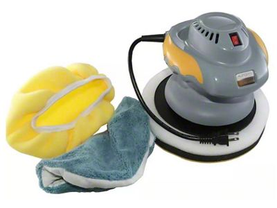 Random Orbital Polisher 10 With Bonus Bonnets AutoSpa 94001AS