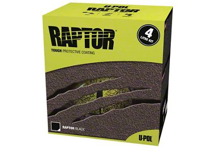 Raptor Spray-In Bedliner Kit, Black