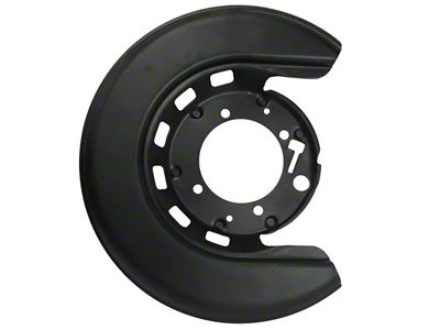 Rar Disc Brake Shield; Driver Side (65-82 Corvette C2 & C3)