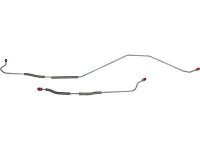 Rear Axle Brake Lines, OE Steel, 9 Inch, 28 Spline, Fairlane, 1966-1967