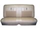 Rear Bench Seat Cover, Convertible, For Cars With Front Bucket Seats, Fairlane, 1967