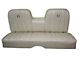 Rear Bench Seat Cover, Hardtop, For Cars With Front Bucket Seats, Galaxie 500 XL, 1965