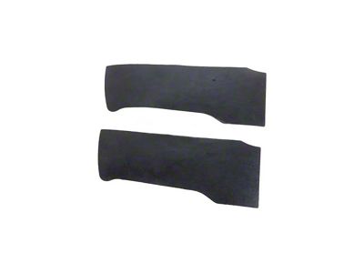 Rear Bumper Stone Deflector Ends - Rubber - Ford Except Station Wagon