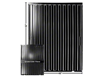 OPR Rear Cargo Floor Pan - 40-1/8 Wide X 51-3/8 Long