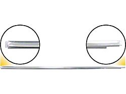 Rear Door Moulding - Stainless Steel - Left - Convertible Sedan (1939 Ford Car; 1939 Ford Truck)