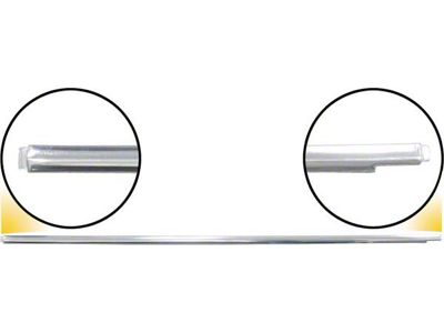 Rear Door Moulding - Stainless Steel - Left - Ford Convertible Sedan