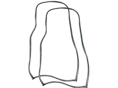 Rear Door Seals - Ford & Mercury 4-Door Sedan Body Style 54
