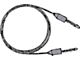 Rear Emergency Brake Cable - 122 Cable Length - Ford Passenger (Also 1939-1941 Passenger & 1939 3/4 Ton Truck)