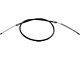 Rear Emergency Brake Cable - Right - 58-1/4 Long