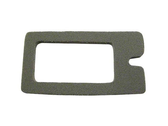 License Plate Light Lens Gasket (Fits all Ford body styles except station wagon and Ranchero)