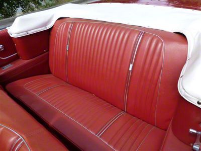 Rear Seat Cover, Convertible, Galaxie 500, 1964